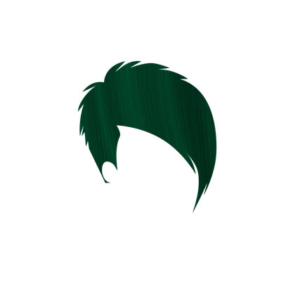 Crazy Color - Pine Green Semi permanent hair dye - Green